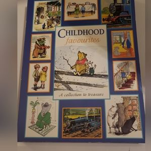 Vtg Childhood Favorites Big Classic Story Book Pooh Babar Thomas The tank & more